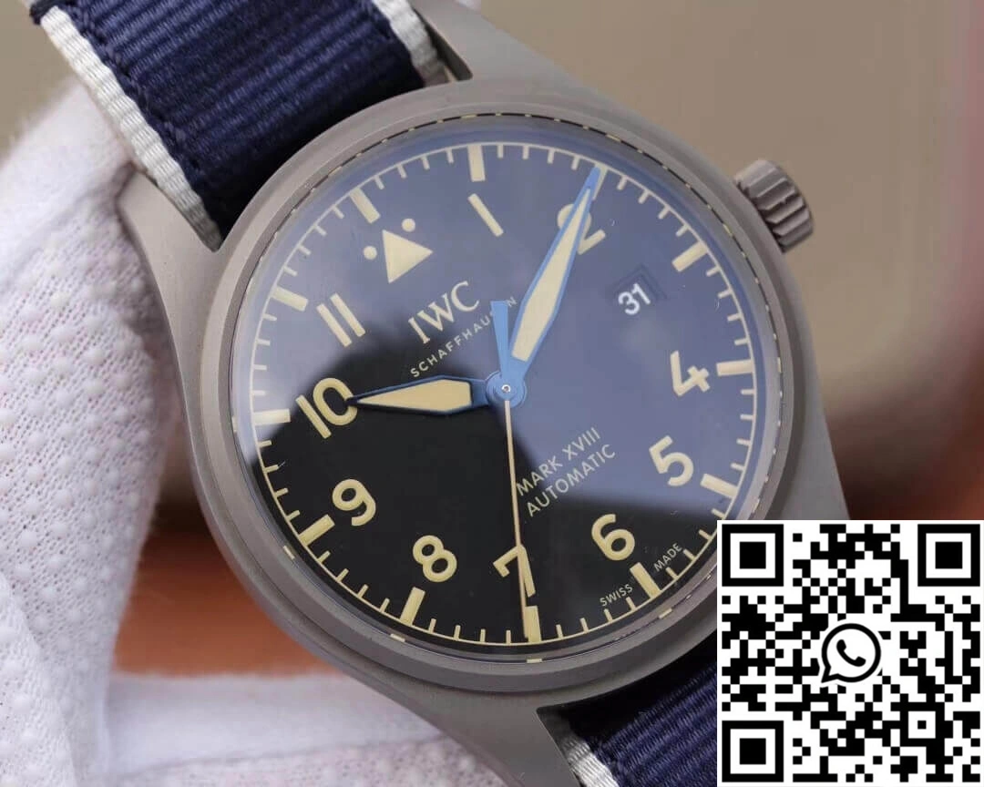 ModernLook IWC Pilot IW327006 M+ Factory Black Dial 1881