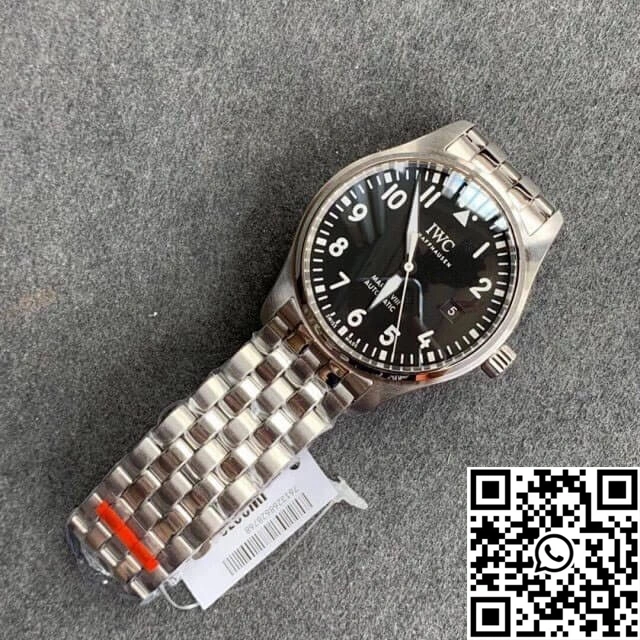 Thermal IWC Pilot IW327011 V7 Factory Black Dial 1890