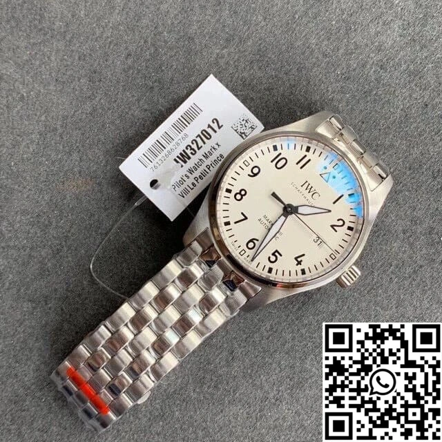 Colorful IWC Pilot IW327012 V7 Factory White Dial 1937