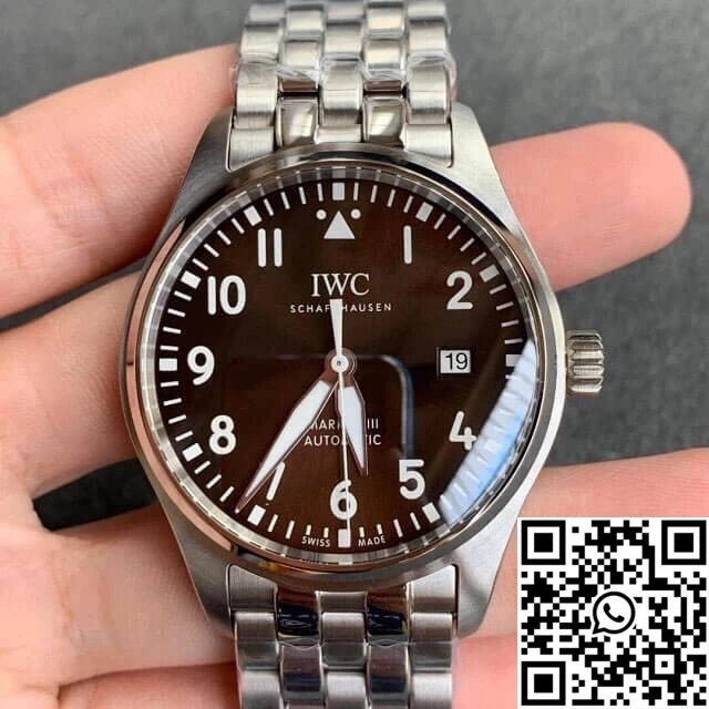 Casual IWC Pilot IW327013 V7 Factory Brown Dial 1922