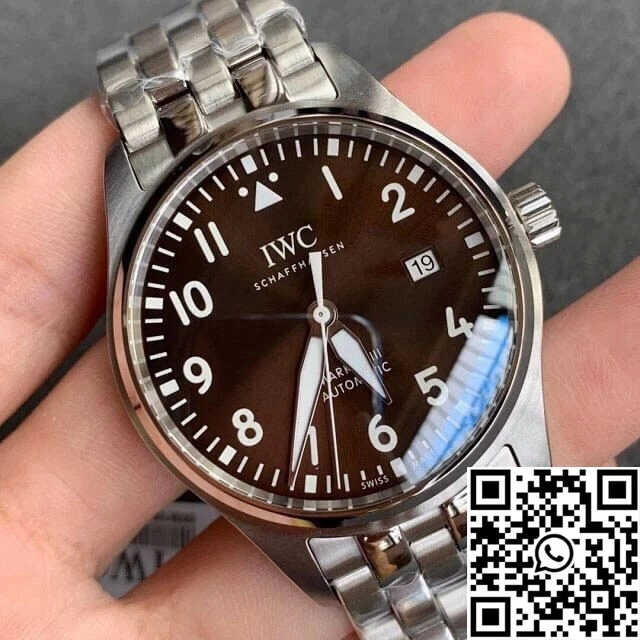 Casual IWC Pilot IW327013 V7 Factory Brown Dial 1922
