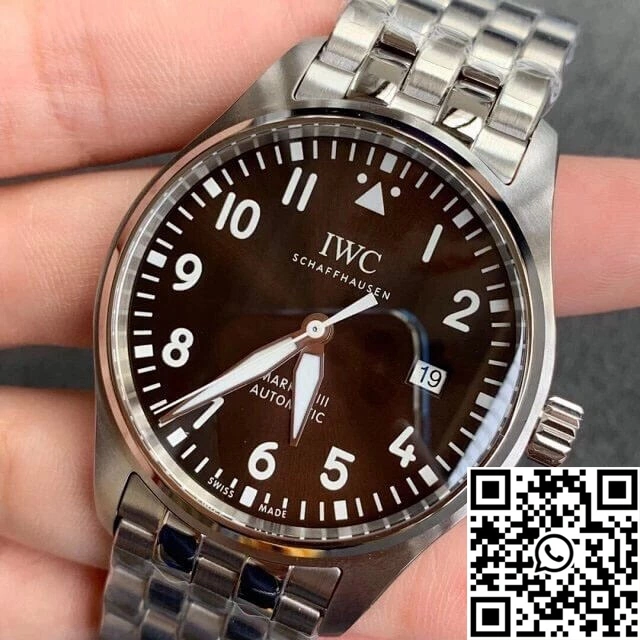 Casual IWC Pilot IW327013 V7 Factory Brown Dial 1922
