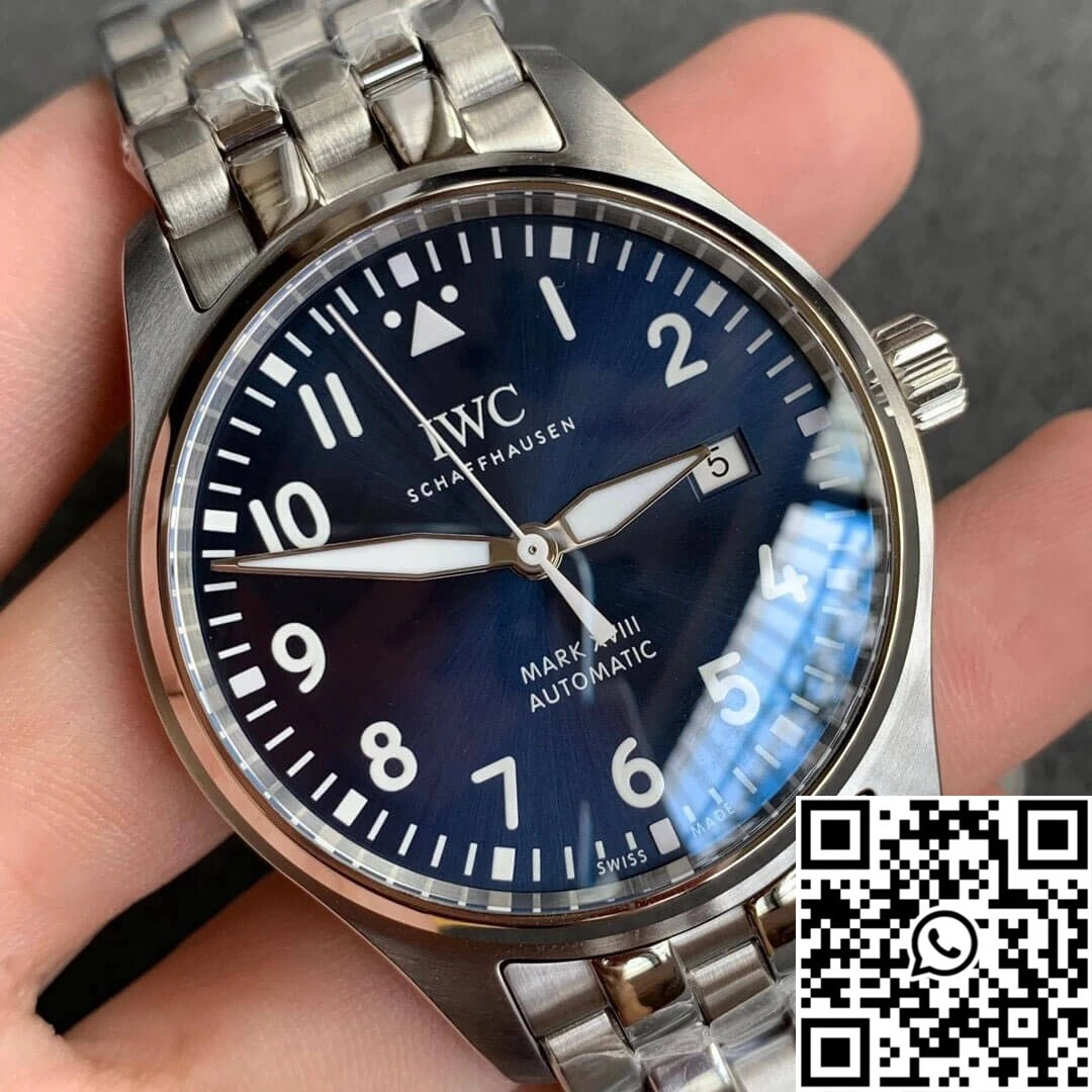IWC Pilot IW327014 V7 Factory Blue Dial ComfortFit 1921