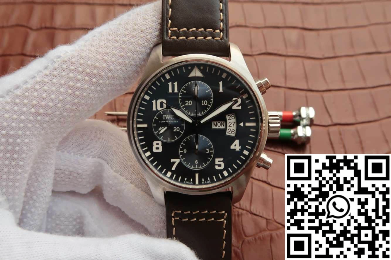 Versatile IWC Pilot IW377706 ZF Factory Blue Dial 1886