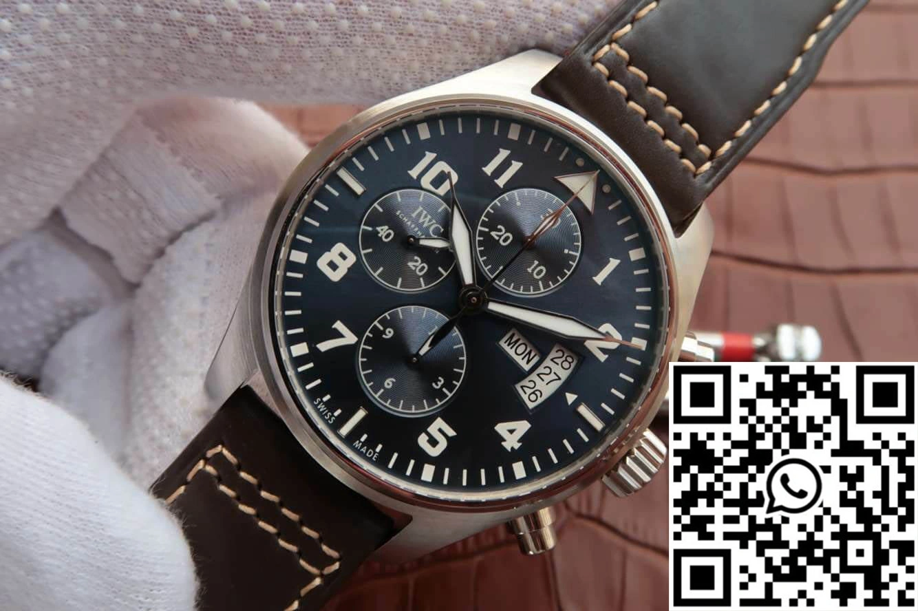 Versatile IWC Pilot IW377706 ZF Factory Blue Dial 1886