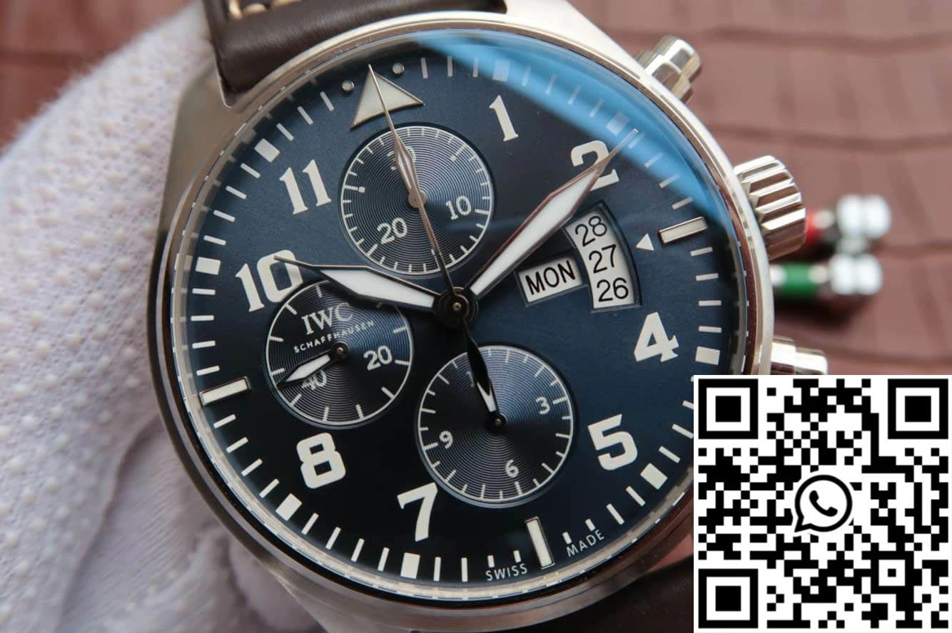 Versatile IWC Pilot IW377706 ZF Factory Blue Dial 1886