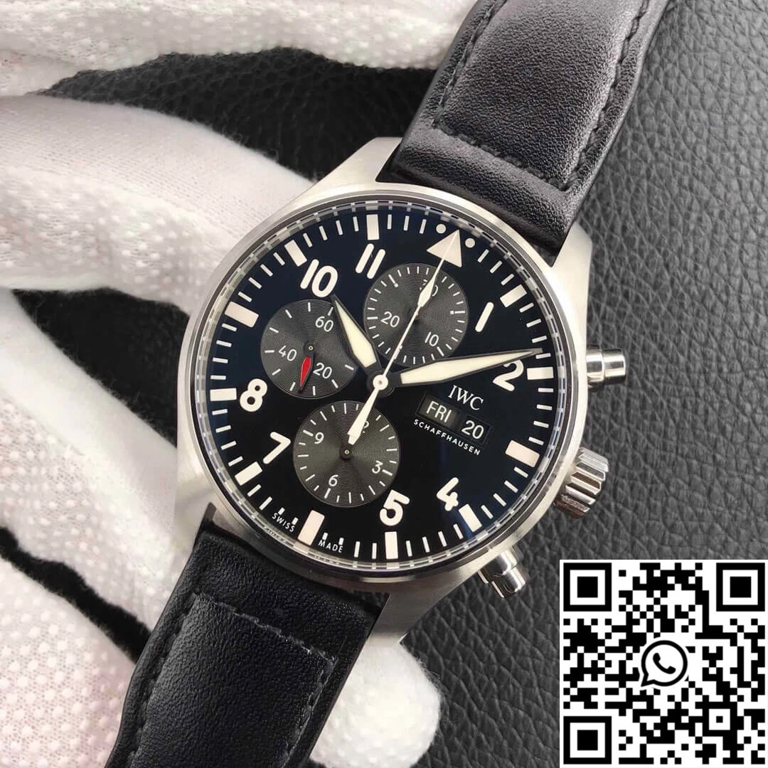 IWC Pilot IW377709 ZF Factory Black Dial Reliable 1930