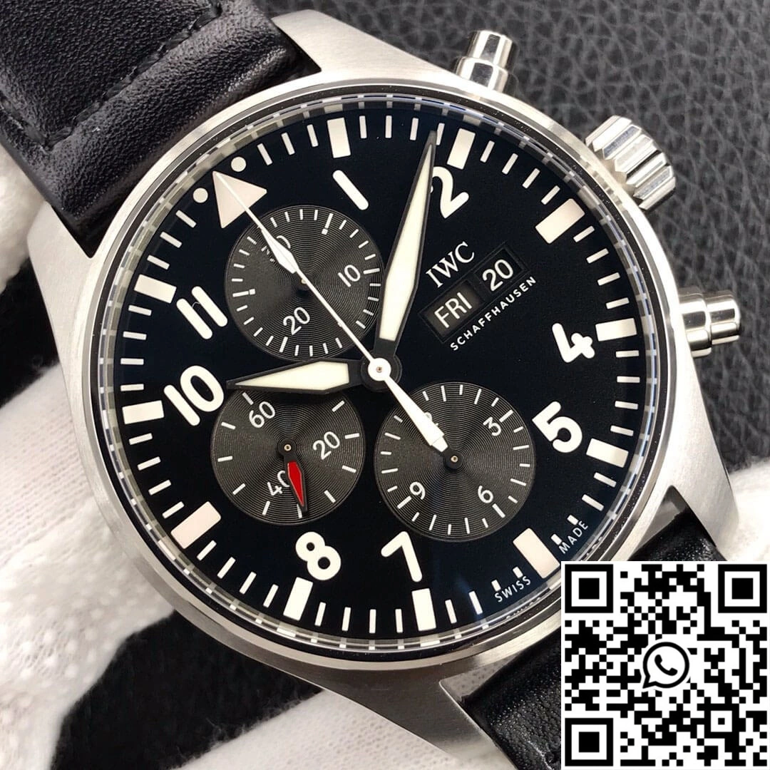 IWC Pilot IW377709 ZF Factory Black Dial Reliable 1930