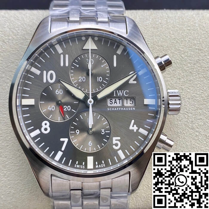 Effortless IWC Pilot IW377719 ZF Factory Stainless Steel 1926