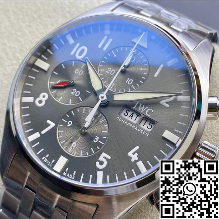Effortless IWC Pilot IW377719 ZF Factory Stainless Steel 1926