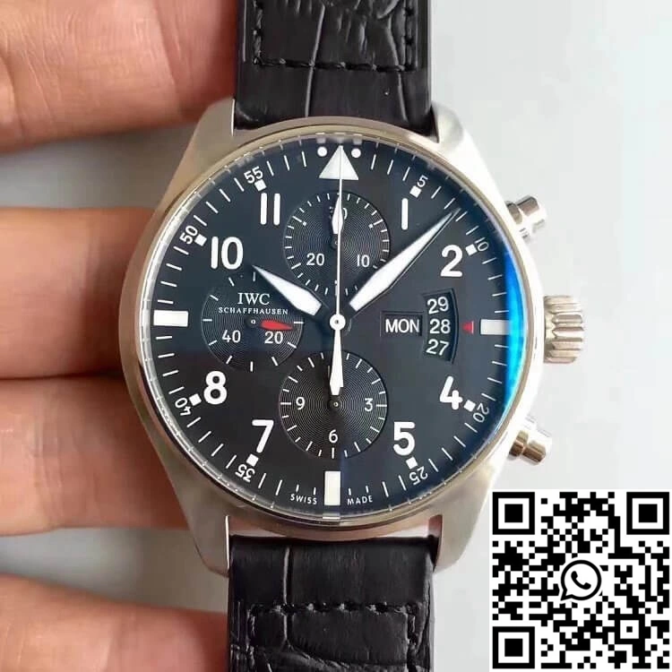 FreshLook IWC Pilot IW37777 ZF Factory Black Dial 1893