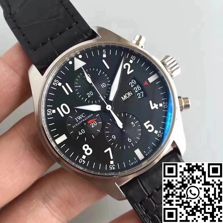 FreshLook IWC Pilot IW37777 ZF Factory Black Dial 1893