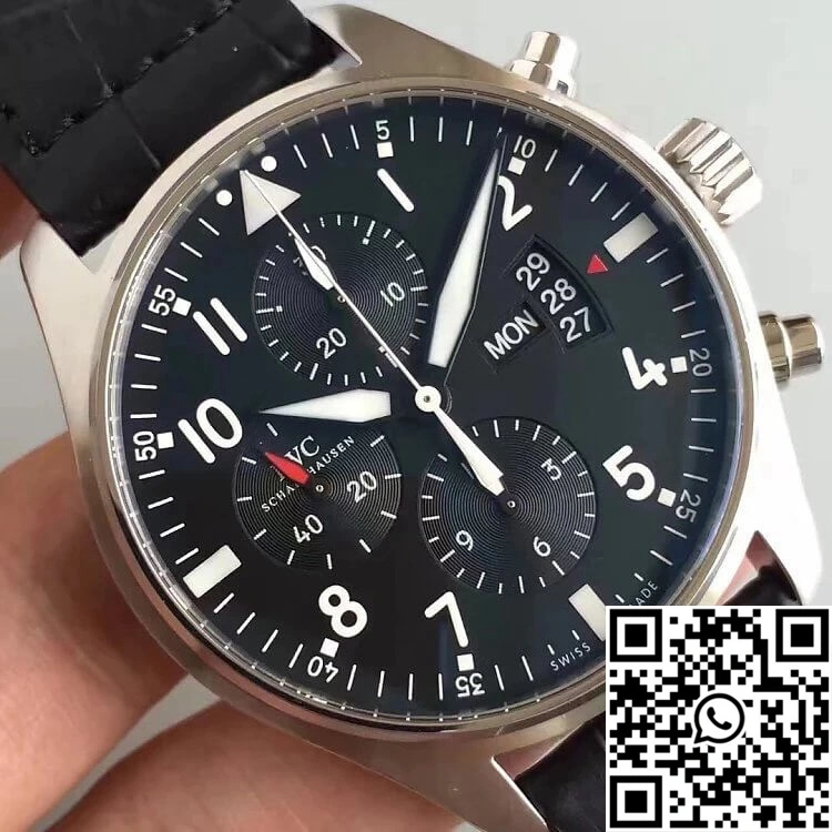 FreshLook IWC Pilot IW37777 ZF Factory Black Dial 1893