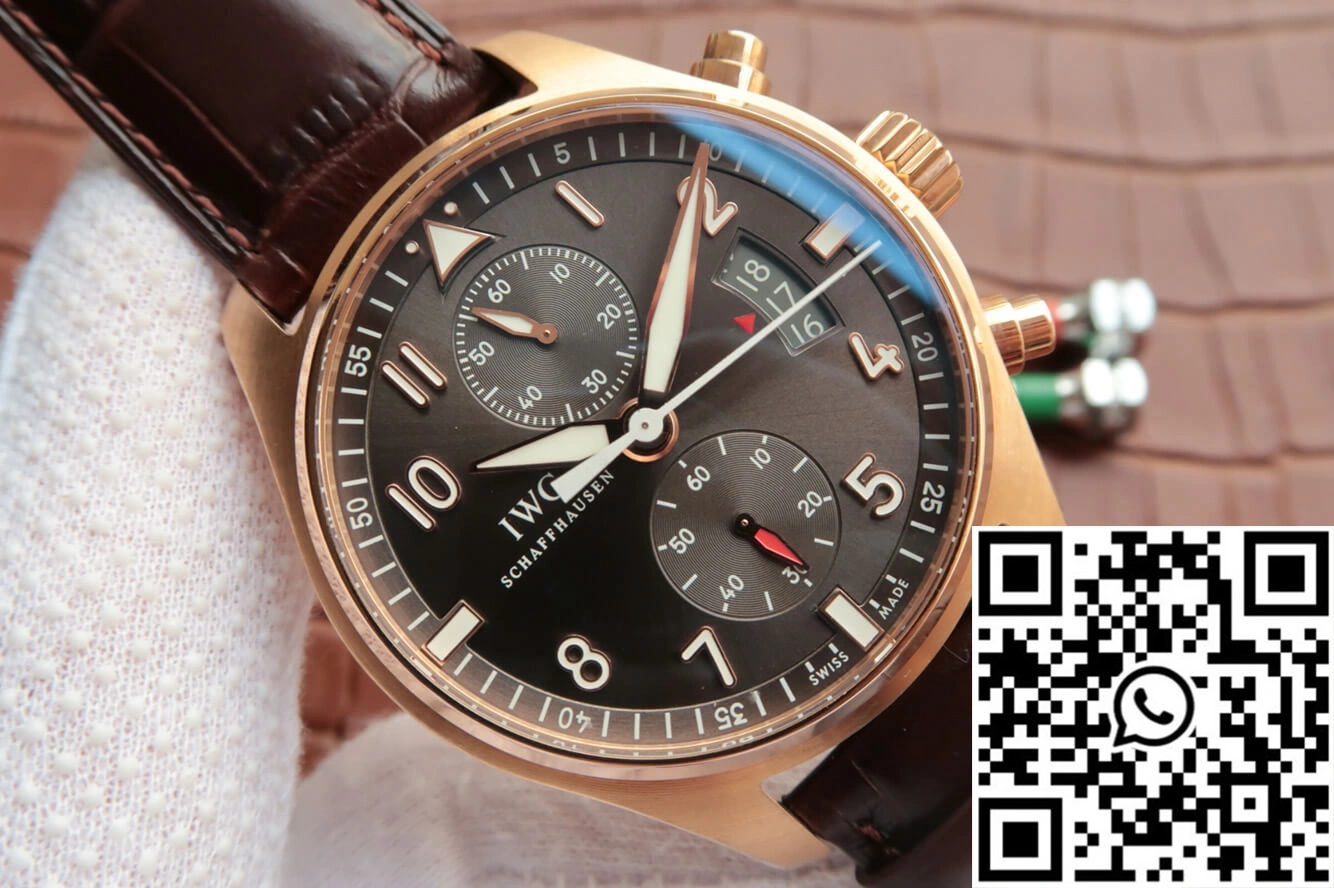 TopPick IWC Pilot IW387802 ZF Factory Dark Gray Dial 1927