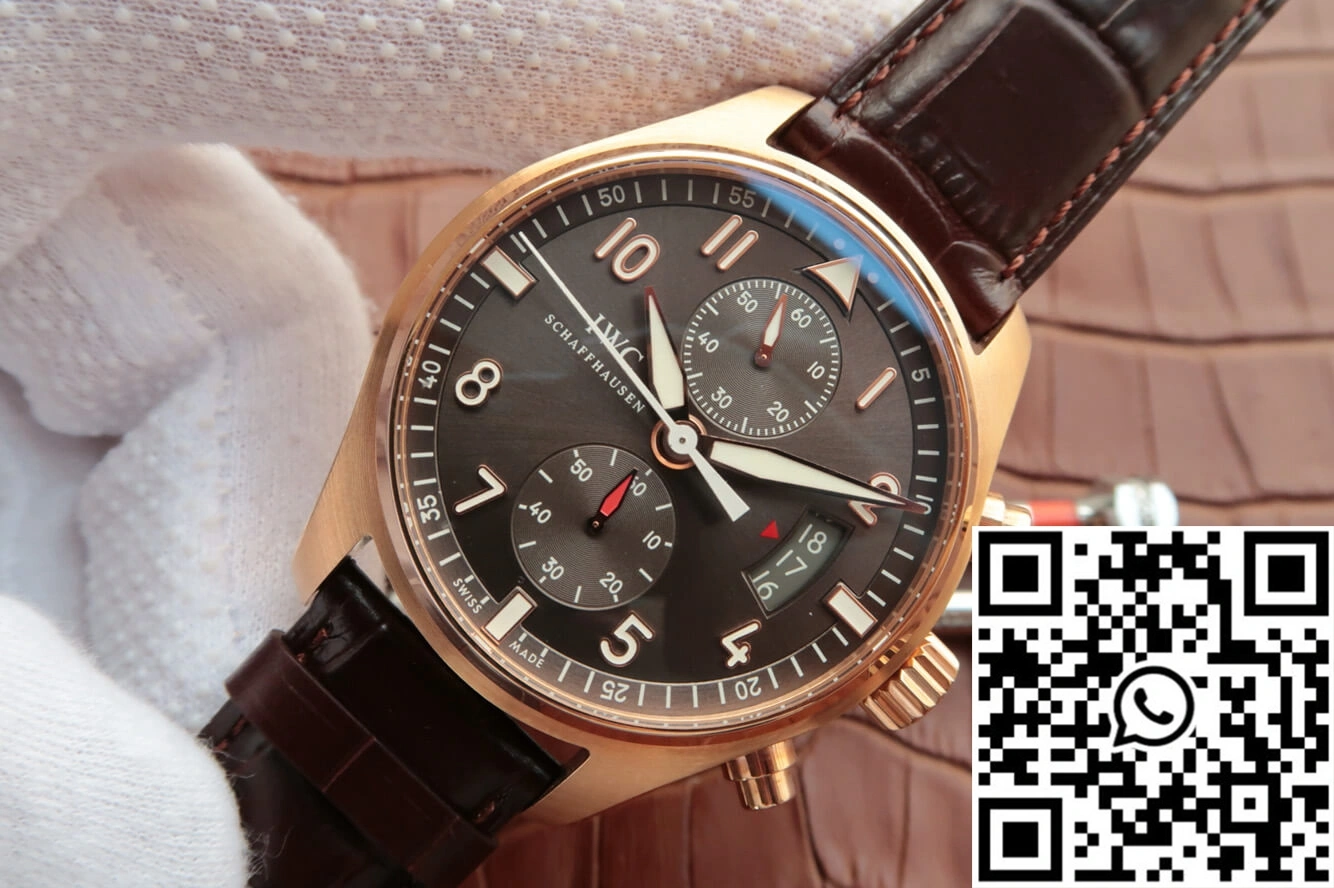 TopPick IWC Pilot IW387802 ZF Factory Dark Gray Dial 1927