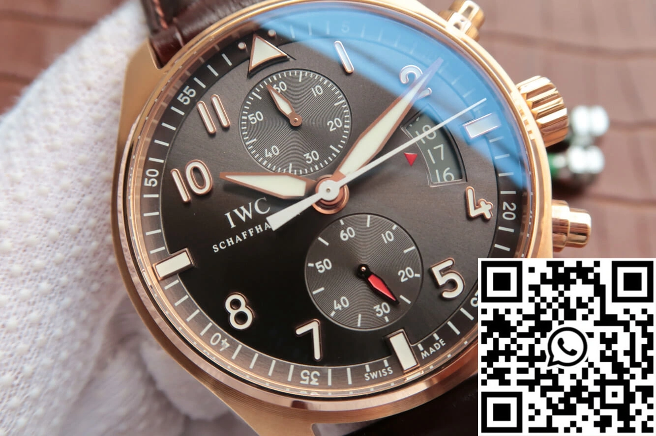 TopPick IWC Pilot IW387802 ZF Factory Dark Gray Dial 1927