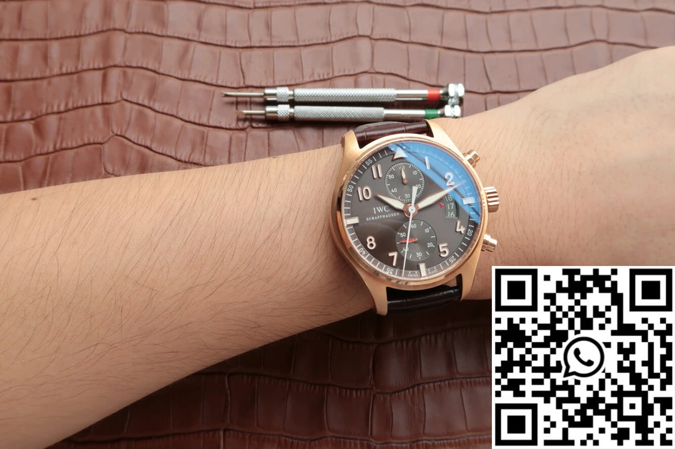 TopPick IWC Pilot IW387802 ZF Factory Dark Gray Dial 1927