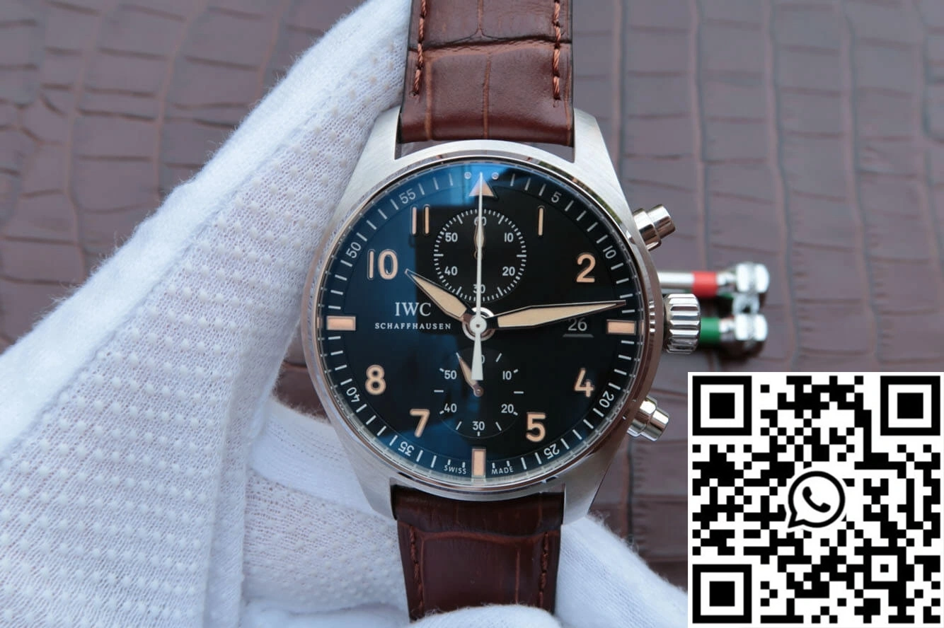 StreetReady IWC Pilot IW387808 ZF Factory Stainless Steel 1932