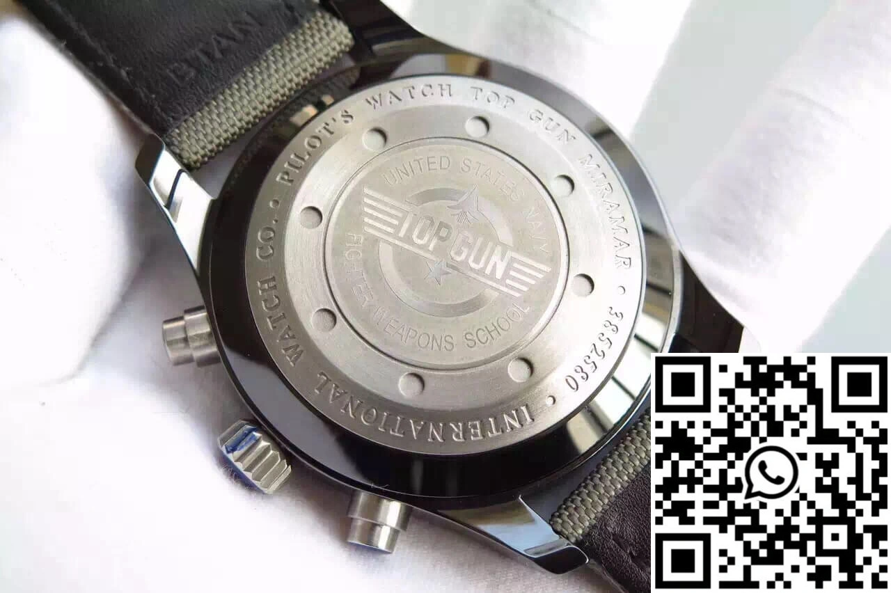 IWC Pilot IW388002 V6 Factory Charcoal Gray Dial HighPerformance 1896