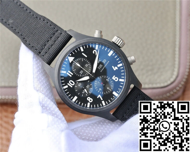 TimelessDesign IWC Pilot IW389101 ZF Factory Black Dial 1919