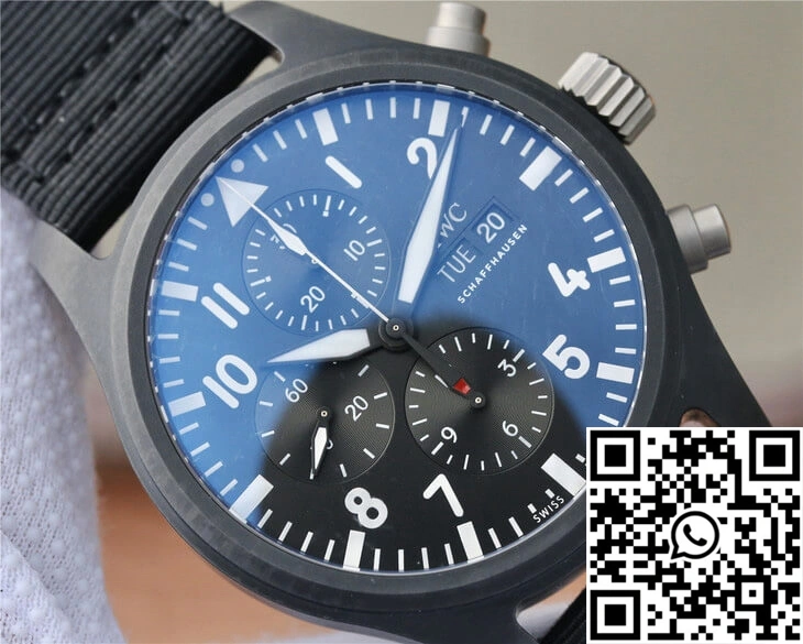 TimelessDesign IWC Pilot IW389101 ZF Factory Black Dial 1919