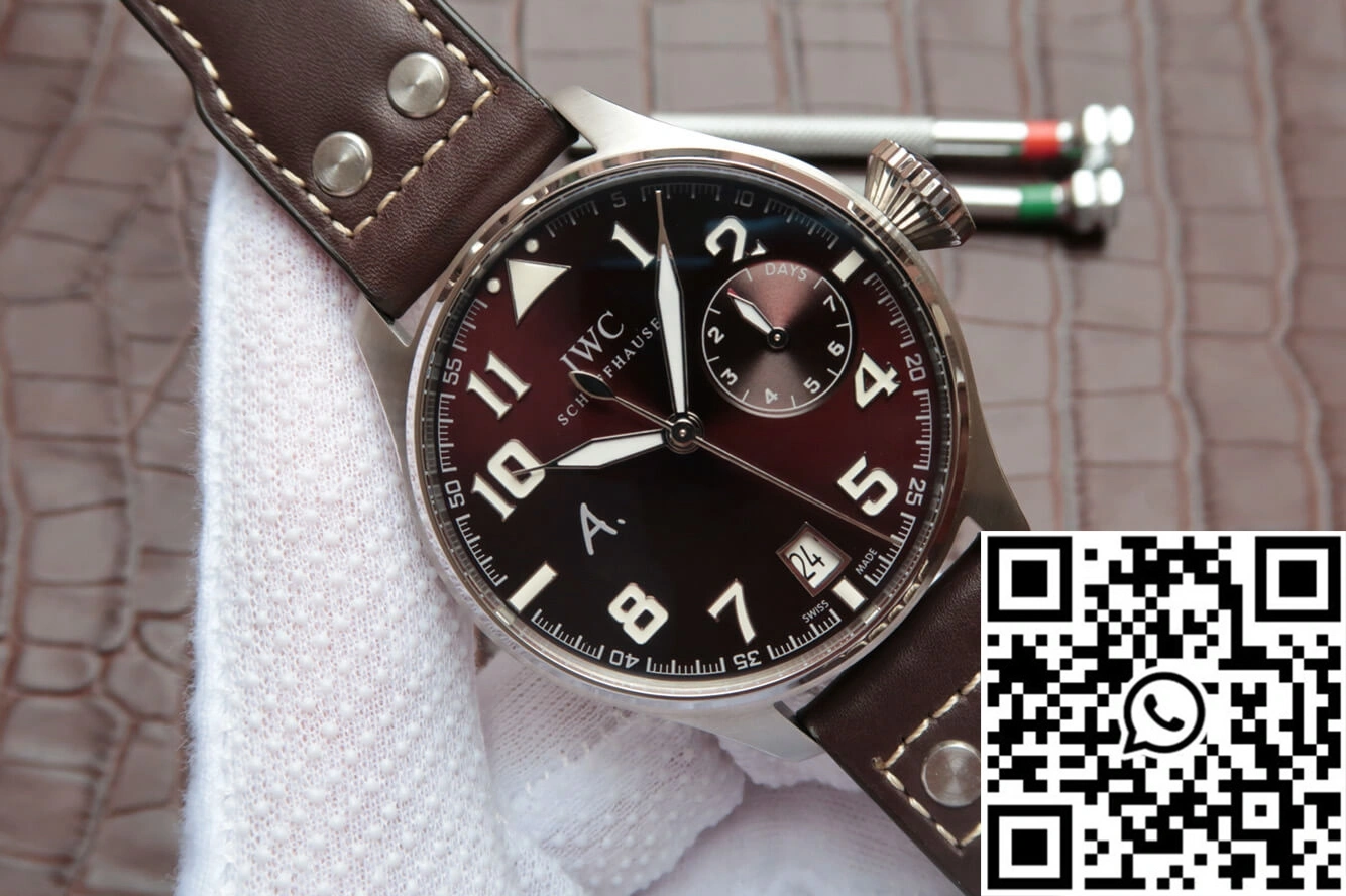 TimelessDesign IWC Pilot IW500422 ZF Factory Brown Dial 1909