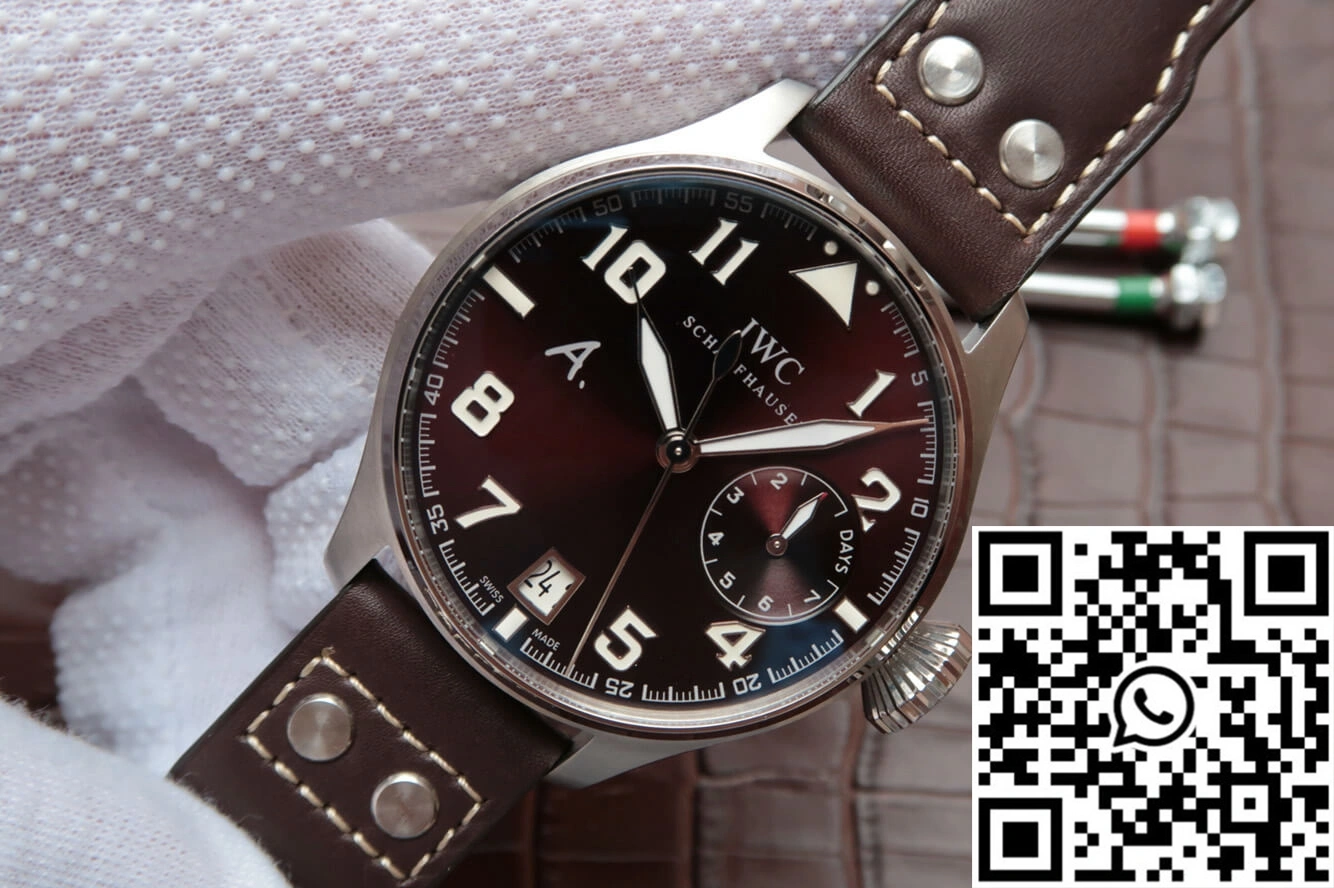 TimelessDesign IWC Pilot IW500422 ZF Factory Brown Dial 1909