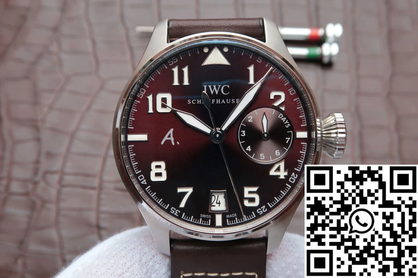 TimelessDesign IWC Pilot IW500422 ZF Factory Brown Dial 1909
