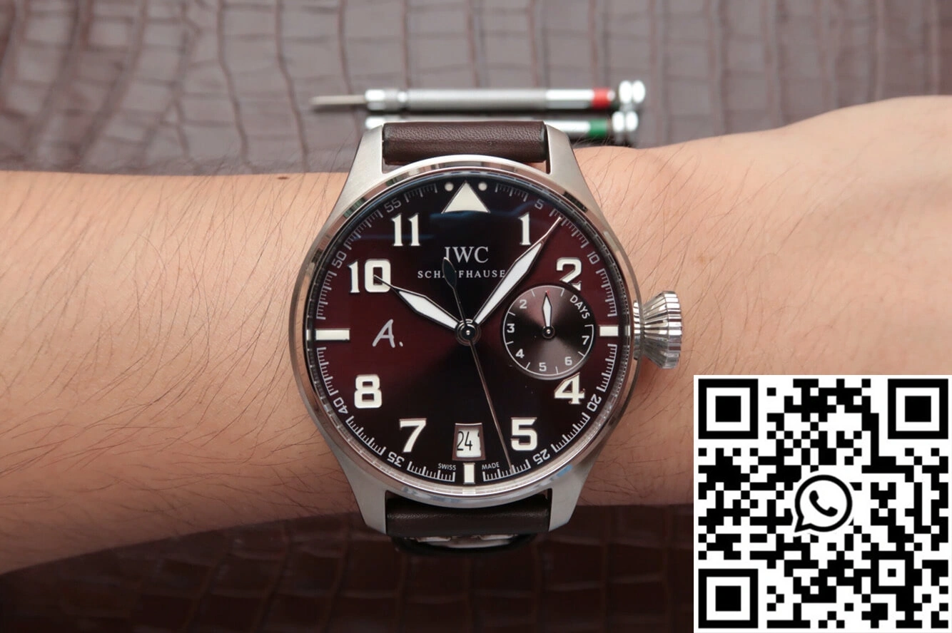 TimelessDesign IWC Pilot IW500422 ZF Factory Brown Dial 1909