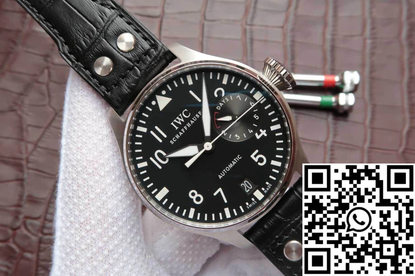 IWC Pilot IW500912 ZF Factory Black Dial MoistureWicking 1906