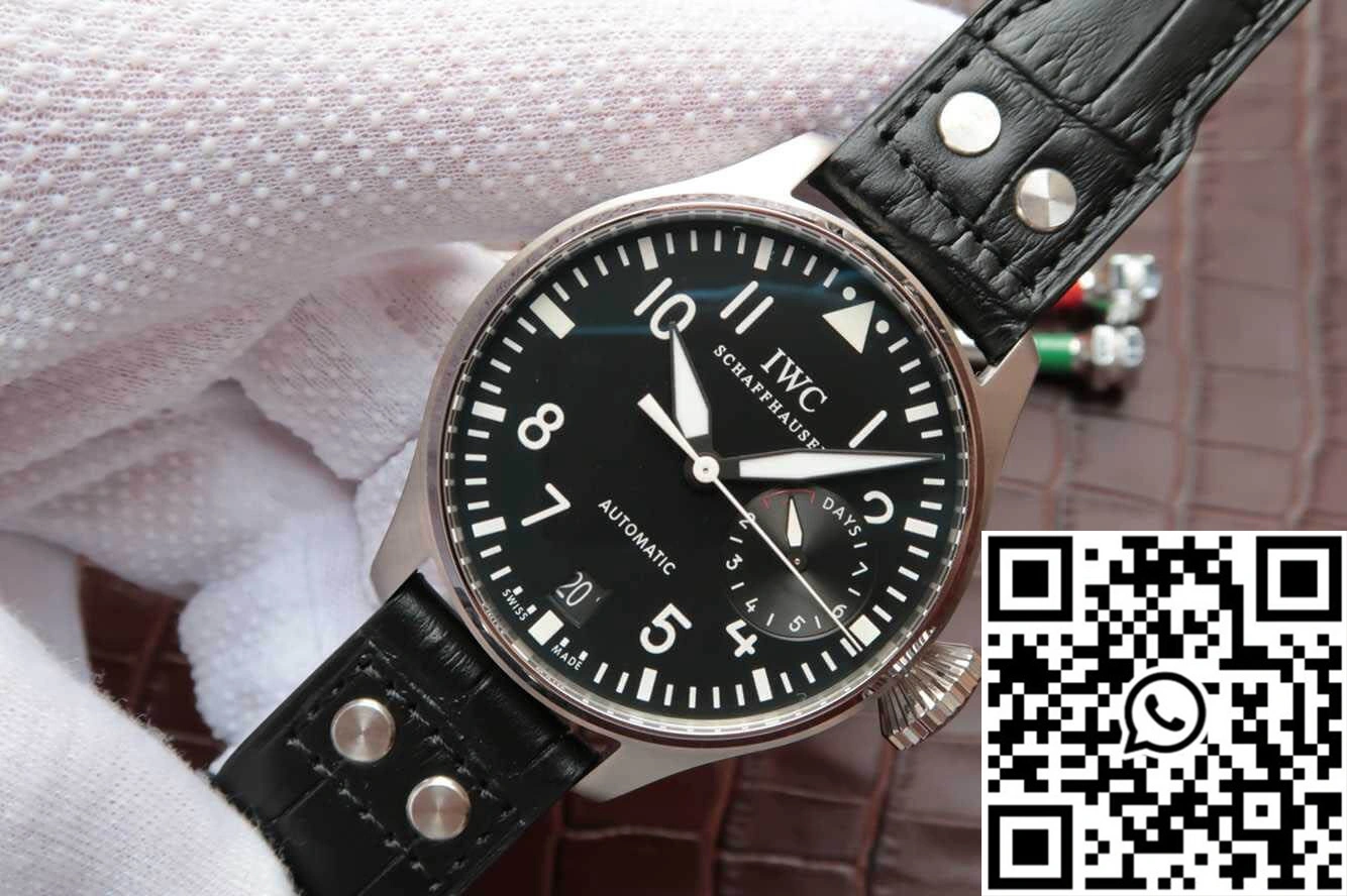 IWC Pilot IW500912 ZF Factory Black Dial MoistureWicking 1906