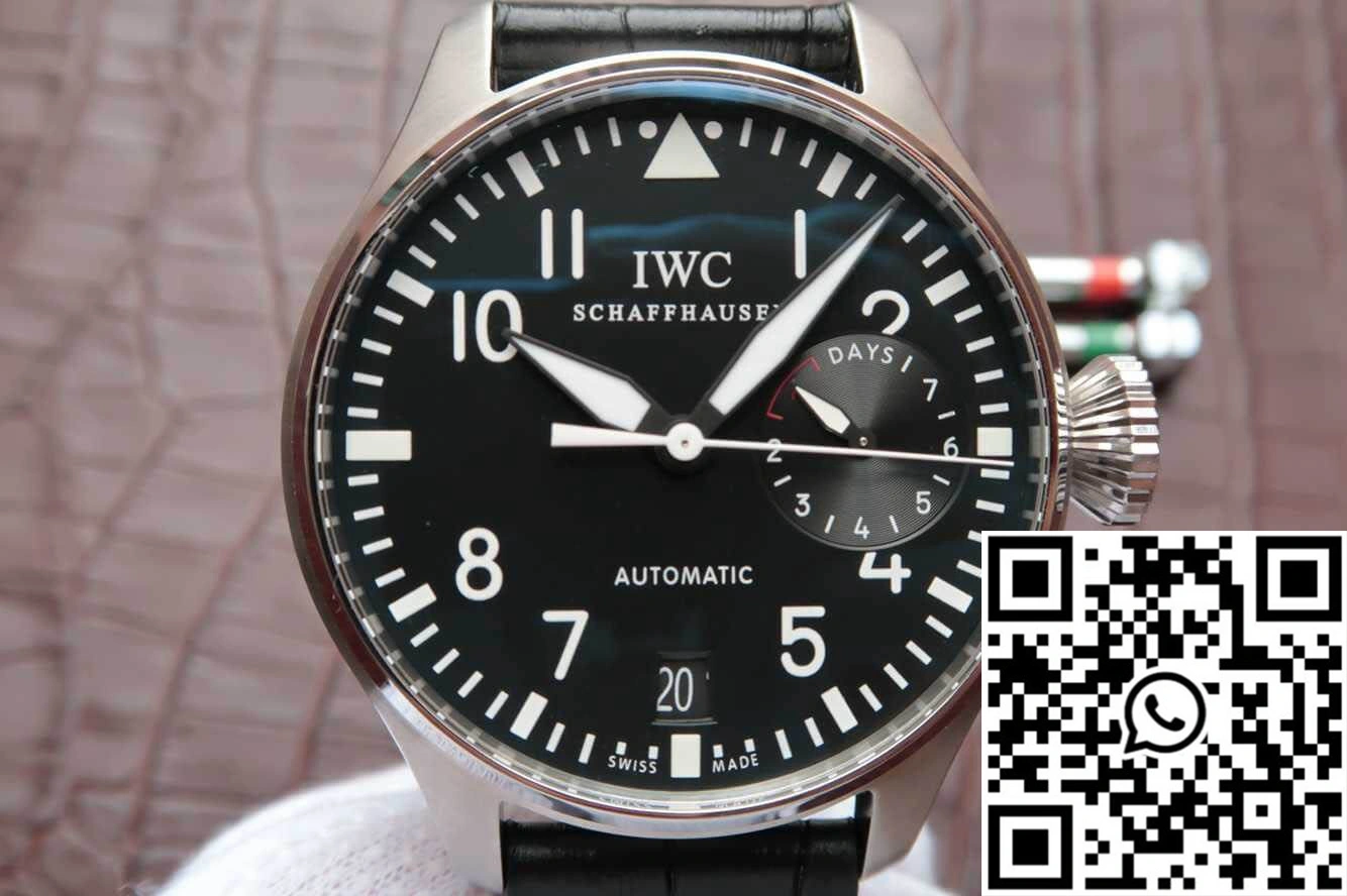 IWC Pilot IW500912 ZF Factory Black Dial MoistureWicking 1906