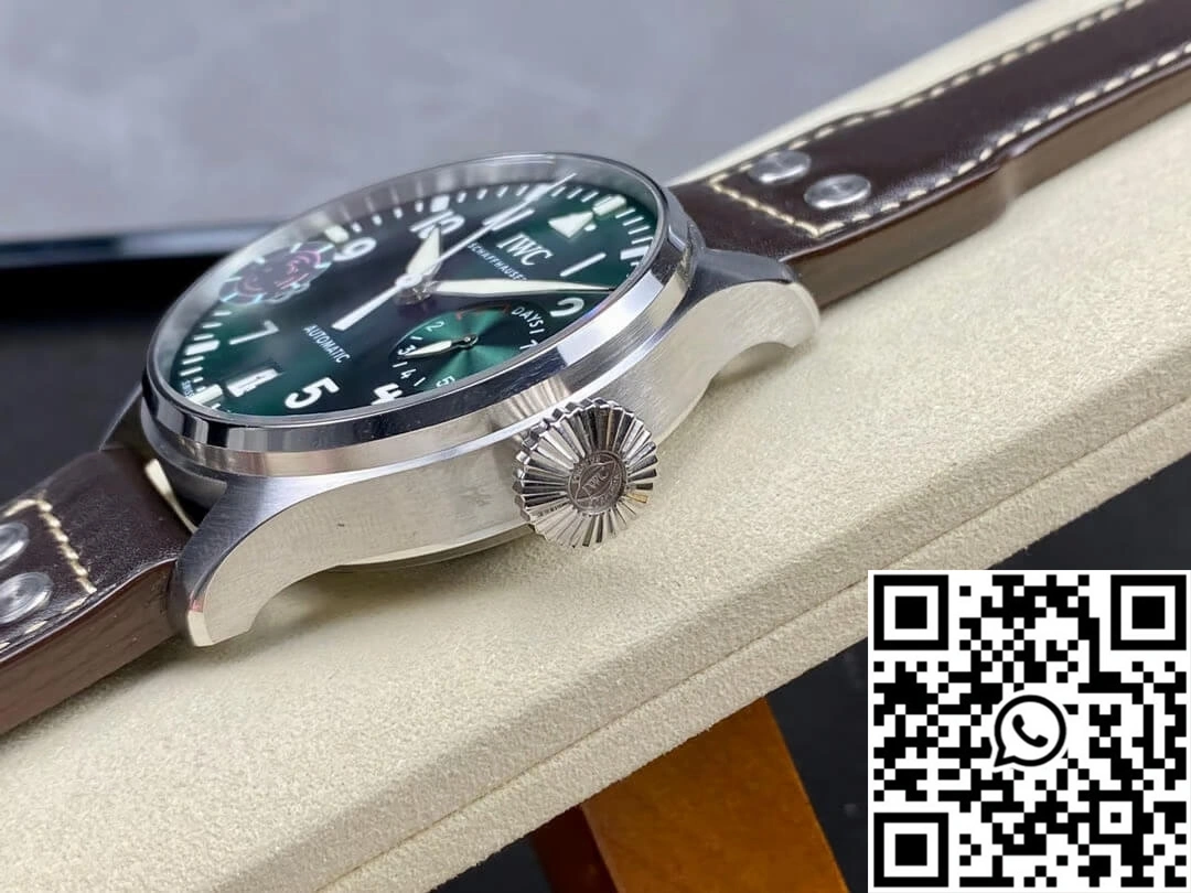 IWC Pilot IW501015 AZ Factory Green Dial ComfortFit 1912