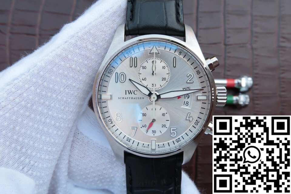 Contemporary IWC Pilot JU-AIR Special Edition IW387809 ZF Factory Rhodium Dial 1882