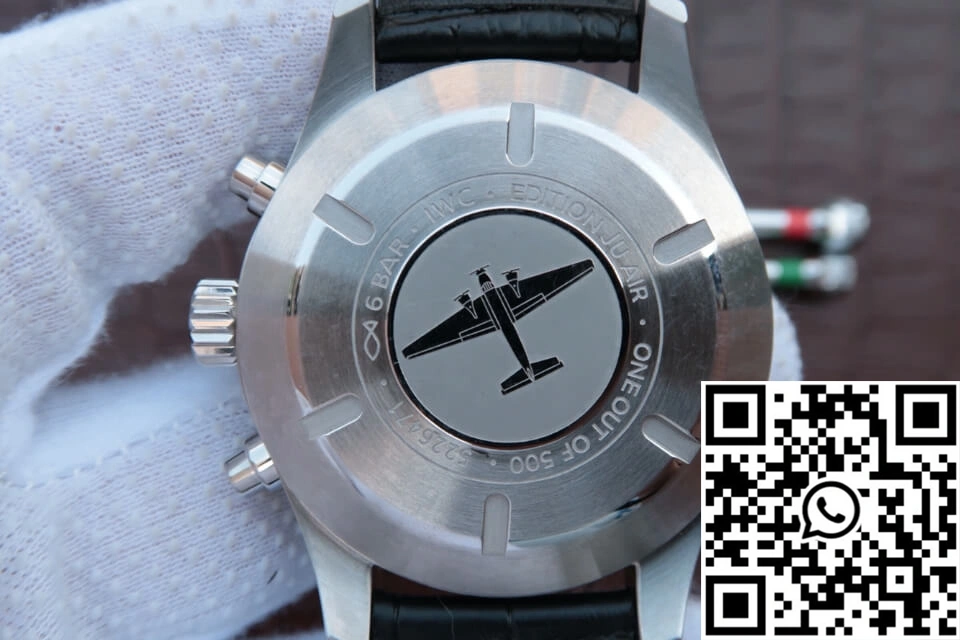 Contemporary IWC Pilot JU-AIR Special Edition IW387809 ZF Factory Rhodium Dial 1882