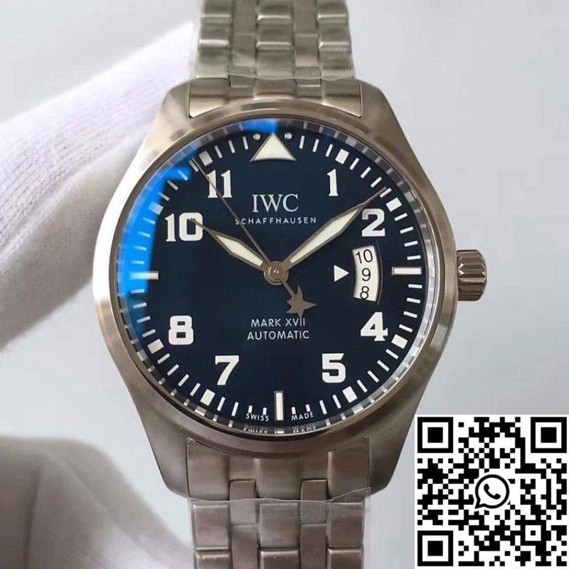 IWC Pilot Mark XVII Le Petit Prince IW327014 MKS Factory Blue Dial FreshLook 1894