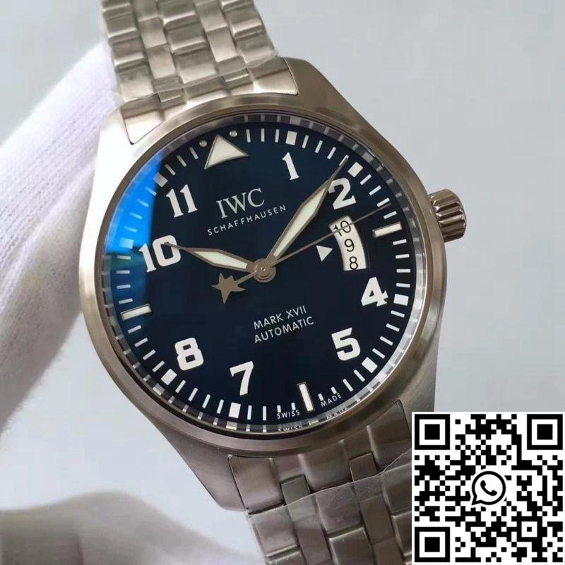 IWC Pilot Mark XVII Le Petit Prince IW327014 MKS Factory Blue Dial FreshLook 1894