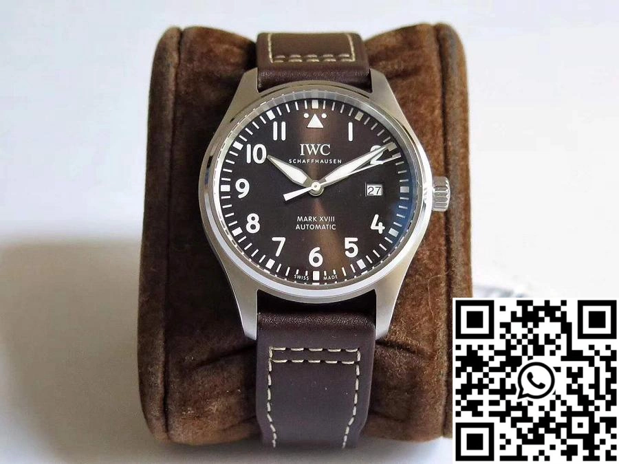 IWC Pilot Mark XVIII Antoine De Saint Exepury IW327003 Chocolate Dial MKS Factory SmoothTexture 1887