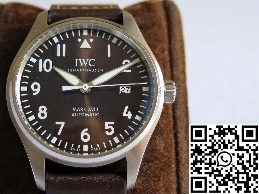 IWC Pilot Mark XVIII Antoine De Saint Exepury IW327003 Chocolate Dial MKS Factory SmoothTexture 1887