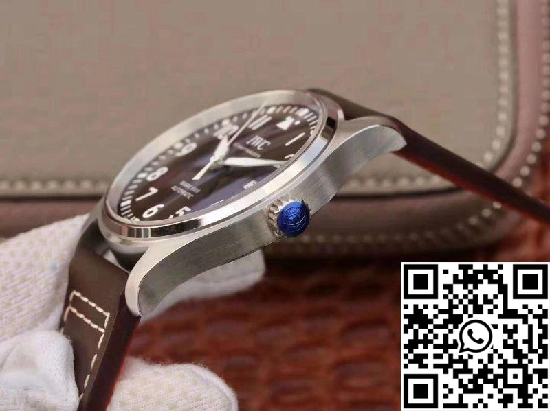 Stretchable IWC Pilot Mark XVIII Antoine De Saint Exepury IW327003 MKS Factory Brown Dial 1884