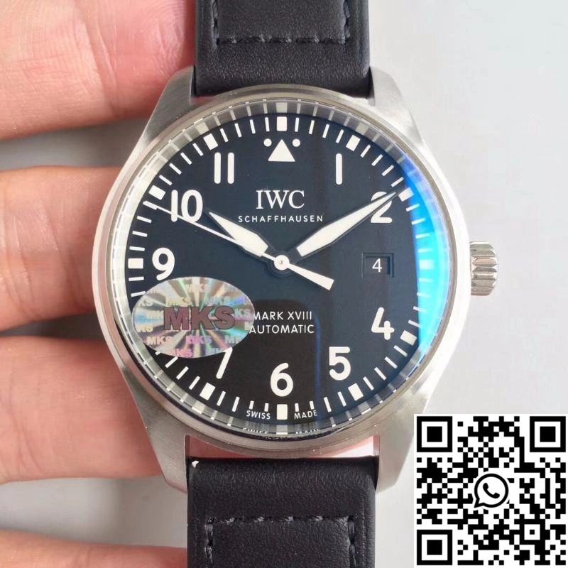 Reliable IWC Pilot Mark XVIII Edition Laureus Sport IW324703 MKS Factory V2 Blue Dial 1904