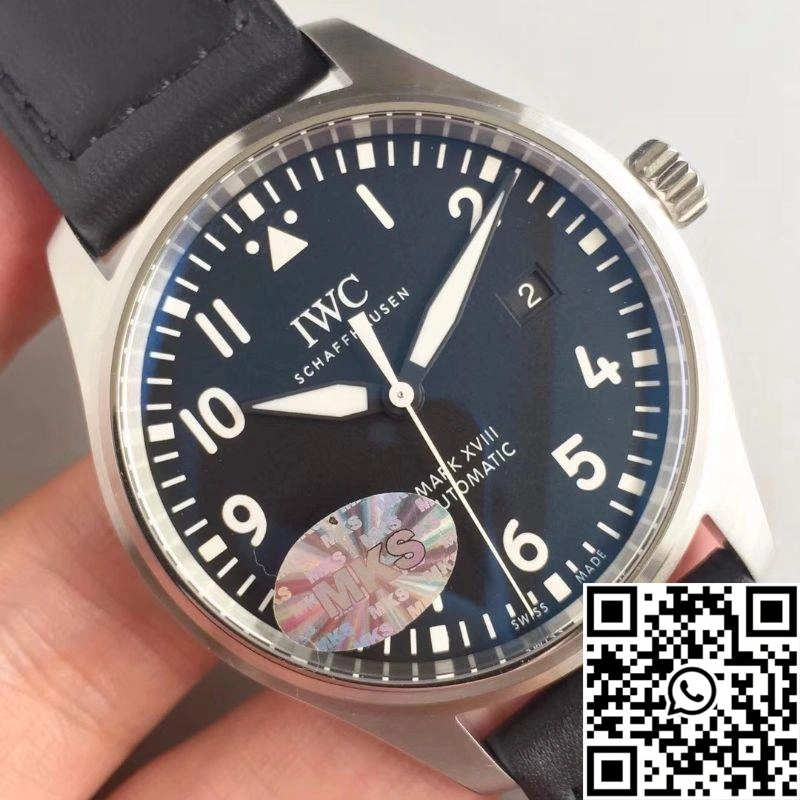 Reliable IWC Pilot Mark XVIII Edition Laureus Sport IW324703 MKS Factory V2 Blue Dial 1904