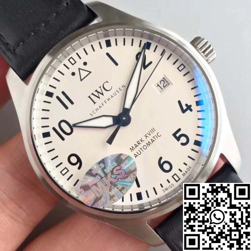 Upgraded IWC Pilot Mark XVIII IW327002 MKS Factory V2 White Dial 1900