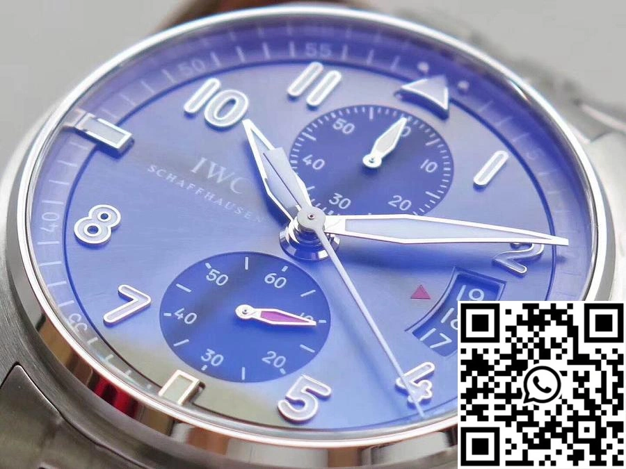 Attractive IWC Pilot Spitfire Chronograph IW387804 ZF Factory Anthracite Dial 1940