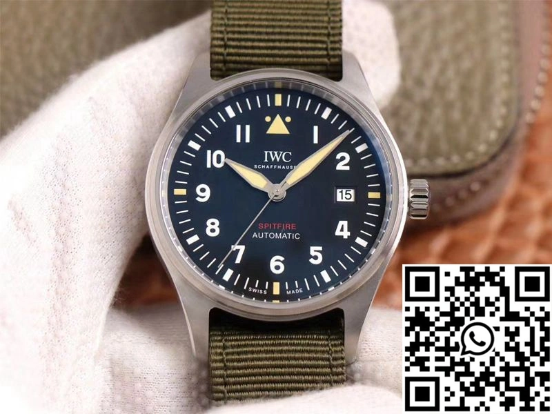 IWC Pilot Spitfire IW326801 MKS Factory Black Dial WaterResistant 1923