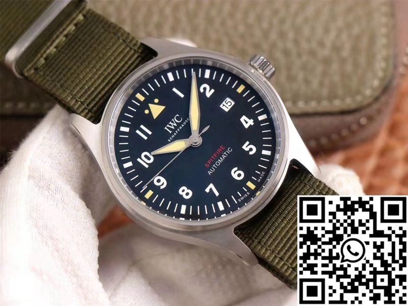 IWC Pilot Spitfire IW326801 MKS Factory Black Dial WaterResistant 1923