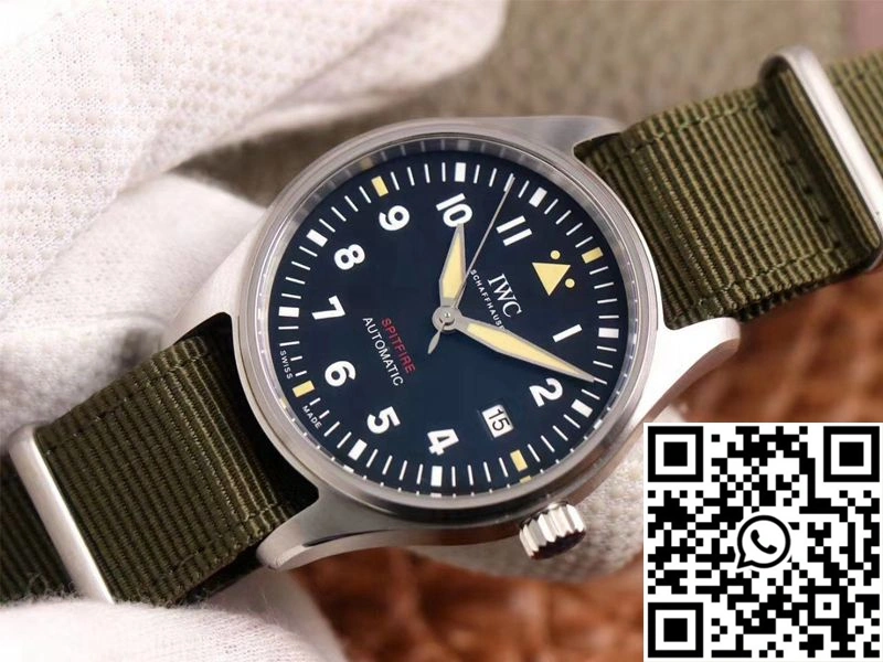 IWC Pilot Spitfire IW326801 MKS Factory Black Dial WaterResistant 1923
