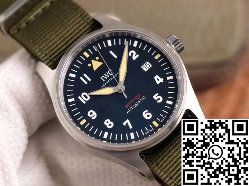 IWC Pilot Spitfire IW326801 MKS Factory Black Dial WaterResistant 1923