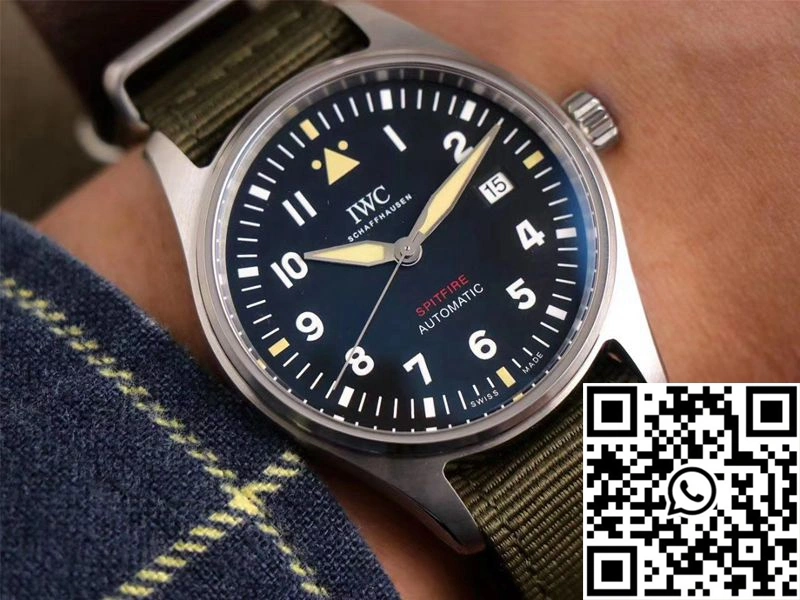 IWC Pilot Spitfire IW326801 MKS Factory Black Dial WaterResistant 1923