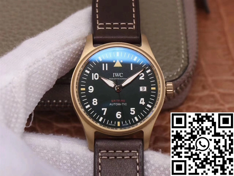 IWC Pilot Spitfire IW326802 MKS Factory Black Dial Snug 1917